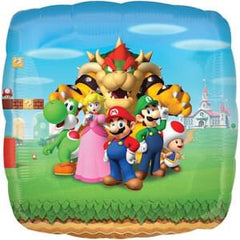 Super Mario Bros Foil Super Shape Balloon