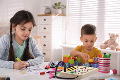 Busy Board With Light Switches V2 | Full Size