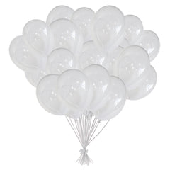 12 In. Clear Latex Balloon | 72 Count