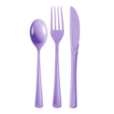 Lavender Cutlery Combo Pack | 48 Count