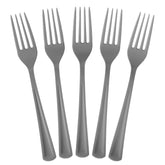 Heavy Duty Silver Plastic Forks | 50 Count