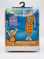 Fred Flintstone Halloween Costume - Adult Standard (Up to Size 44)