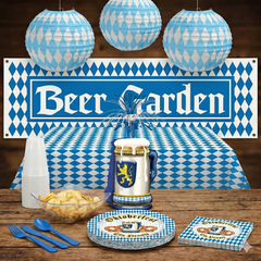 49 Pcs Oktoberfest Party Kit - For 8 Guests