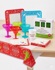 186 Pcs Fiesta Party Kit - For 20 Guests