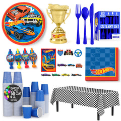 Hot Wheels Birthday Party Mid Kit - For 8 Guests