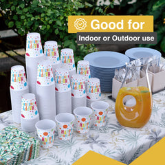 9 oz. Birthday Print Paper Cups - 50 Ct.