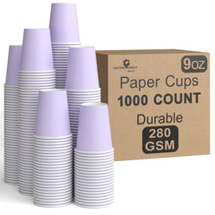 9 Oz. Lavender Paper Cups | Case of 1000