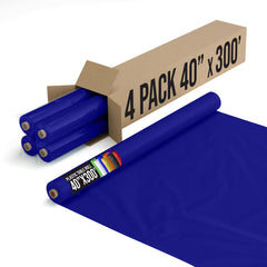 40 In. x 300 Ft. Premium Navy Blue Table Roll | Case of 4