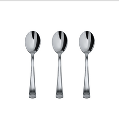 Fancy Disposable Silver Tea Spoons | 480 Count