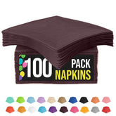 Brown Luncheon Napkins | 100 Count