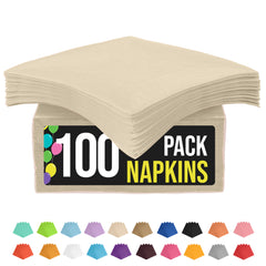 Ivory Luncheon Napkins | 100 Count