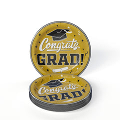 Gold/White Graduation Combo Pack | Service For 8