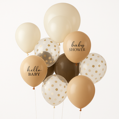 Elegant Latex Balloons for Baby Shower