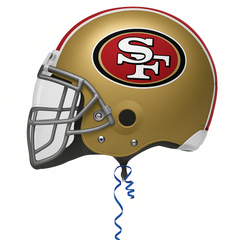 San Francisco 49ers Helmet Foil Balloon - 21"