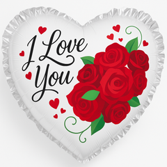 Heartfelt Love Foil Super Shape Balloon - 28"
