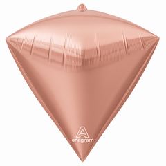15" Rose Gold Geometric Foil Balloon