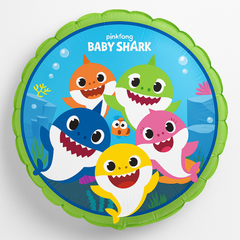 Baby Shark Foil Balloon - 18-inch Mylar