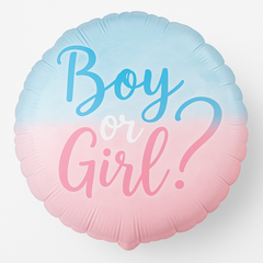 The Big Reveal Gender Reveal Foil Balloon