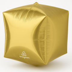 Shimmering Gold Cube Foil Balloon