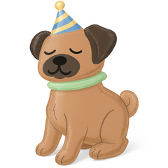 Pawesome Puppy Gliding Foil Balloon