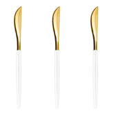 Trendables Knives White/Gold | 480 Count