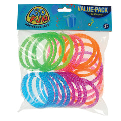 Crystal Bracelets/24 Per Pkg - 24 Count