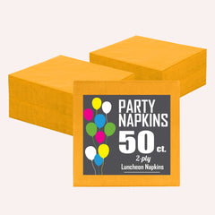 Yellow Luncheon Napkins - 6.75 in. | 1800 Count