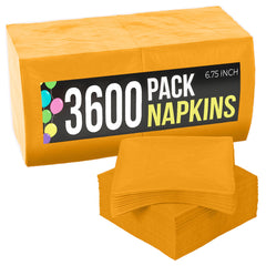 Yellow Luncheon Napkins | Case of 3600