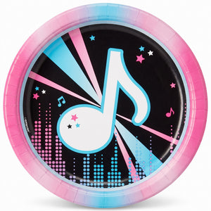 Internet Famous 9" Round Paper Lunch Plates - 8 Pack