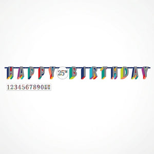 Here's to Your Birthday Customizable Banner Kit