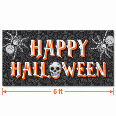 Classic Halloween Scene Setter Banner