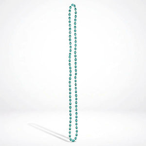 Green Metallic Bead Necklace - 30 In.