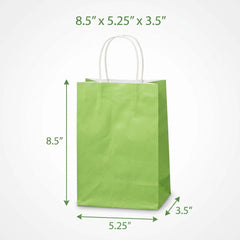 Kiwi Small Kraft Gift Bag
