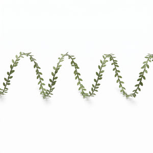 Love & Leaves Wire Leaf Garland for Weddings - 18 ft