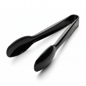 Black Plastic Serving Tongs - 12"