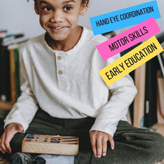 Busy Board With Light Switches - Travel Size