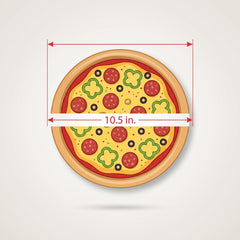 Pizza Party 10.5" Round Paper Plates
