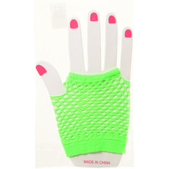 Short Neon Mesh Gloves/12-Pr - 12 Count
