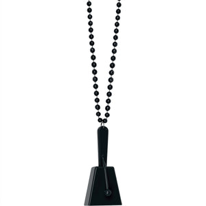 Black Clacker Necklace - Noisemaker