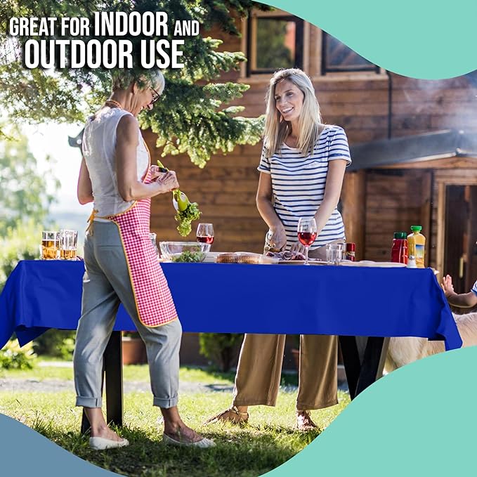 40 In. x 100 Ft. Dark Blue Table Roll