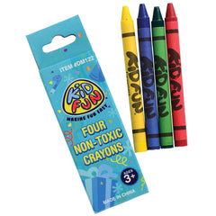 4 Pack Crayons/72-Bx - 72 Count