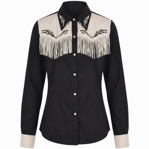 Women's Western Costume Shirt L/XL
