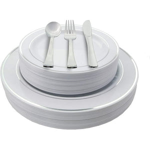 Wedding Kit Service For 40 Silver Line