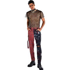 Men's Punk Pants Costume Accessory - Adult S/M