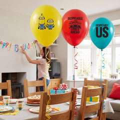 Despicable Me Latex Balloons - 12-Inch, 6-Pack