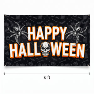 Classic Halloween Scene Setter Banner