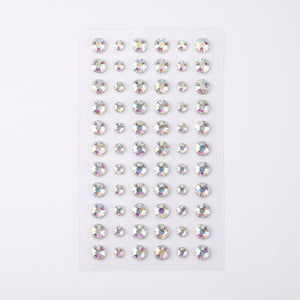 Sparkling Hair Gems Set - 50 Pieces