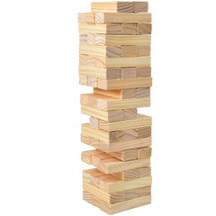 Wooden Tower Game/10.5 In - 1 Count