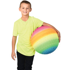 Rainbow Knobby Ball 18 Inch - 1 Count