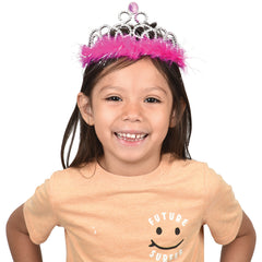 Tiaras W/Boa - 12 Count